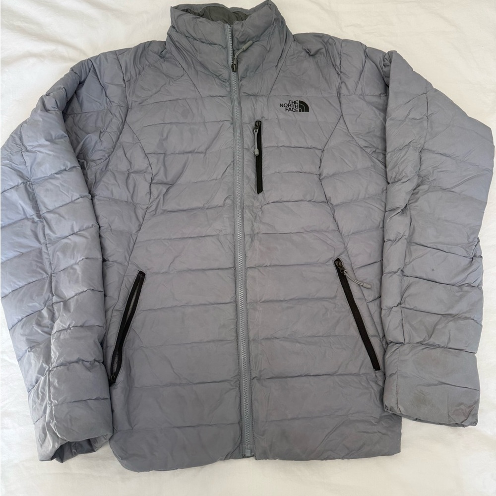 The North Face Gray Puffer Jacket